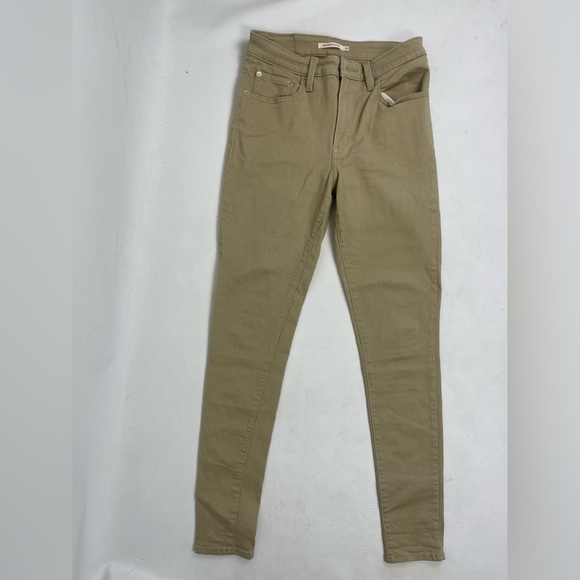 Levi’s 721 High Rise Skinny Jeans – Beige (Safari) – Size 30 - Picture 13 of 14